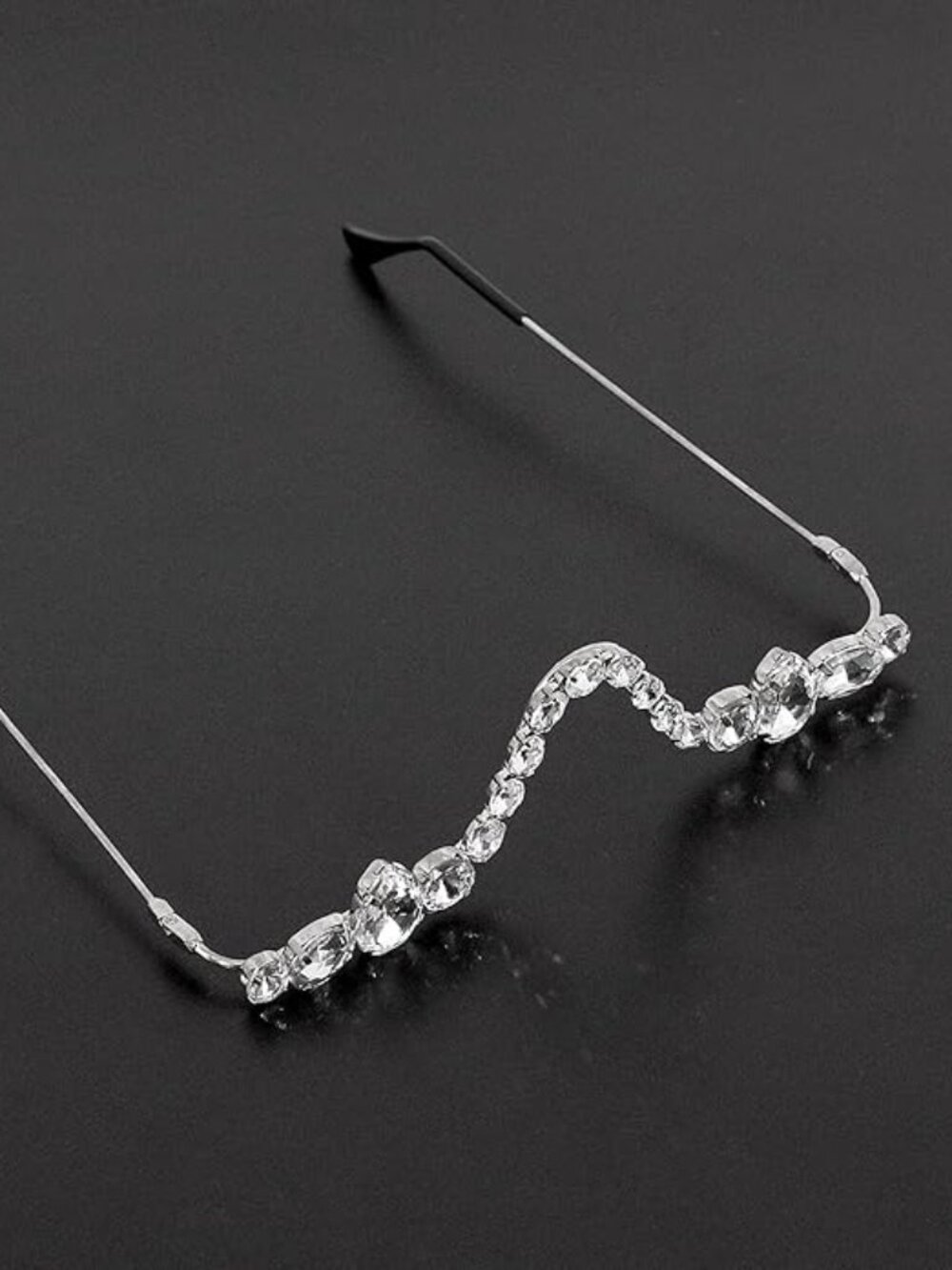 Diamond Glasses  No Lens